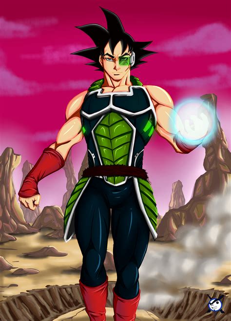 bardock fanart|bardock and goku fanart.